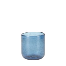 Bahne Vandglas i blå glas