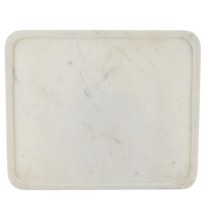 Bahne Bakke - Hvid Marmor 30,5x25,5 cm