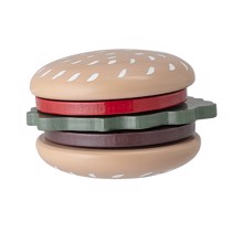 bloomingville mini trælegetøj burger