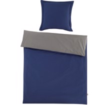 By Skagen sengetøj Sif i blå og grå ekstra længde