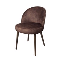 Cozy Living spisebordsstol Thekla Chair - CHESTNUT