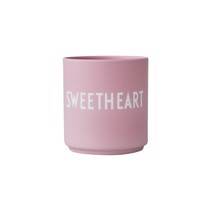 Design Letters Favourite Cups Friendship Pink Sweetheart