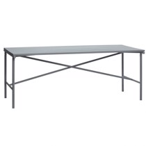 Hübsch bord i grå metal