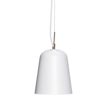 Hübsch loftslampe i hvid metal