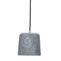 Hübsch Loftlampe grå beton