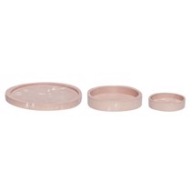Hübsch skåle i lyserød keramik 3 stk. 