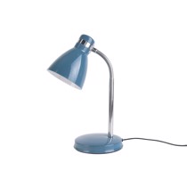 Leitmotiv bordlampe Study metal blå