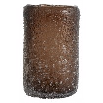 Nordal Vase Clyde i brun glas