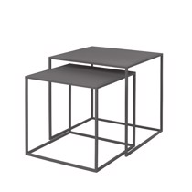Blomus Fera bordsæt 35 x 35 cm og40 x 40 cm Steel Gray
