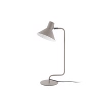 Leitmotiv bordlampe Office Curved varm grå